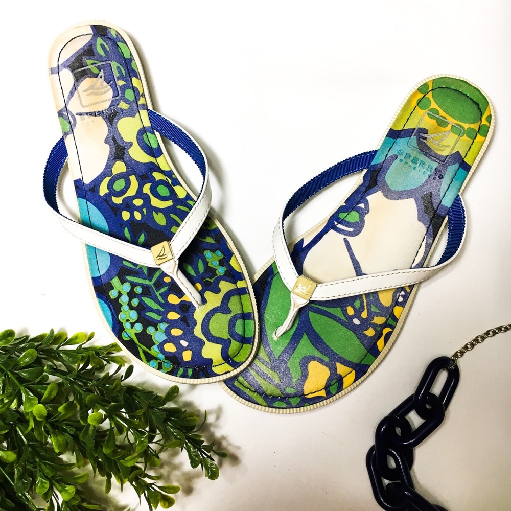 Sperry Top-Sider Thong Flip Flop Sandals, sz 6M